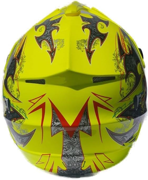 Kinder Crosshelm Mejia – Motorradhelm für Kinder, ABS-Schale, robuster Kinderhelm für Downhill, Quad