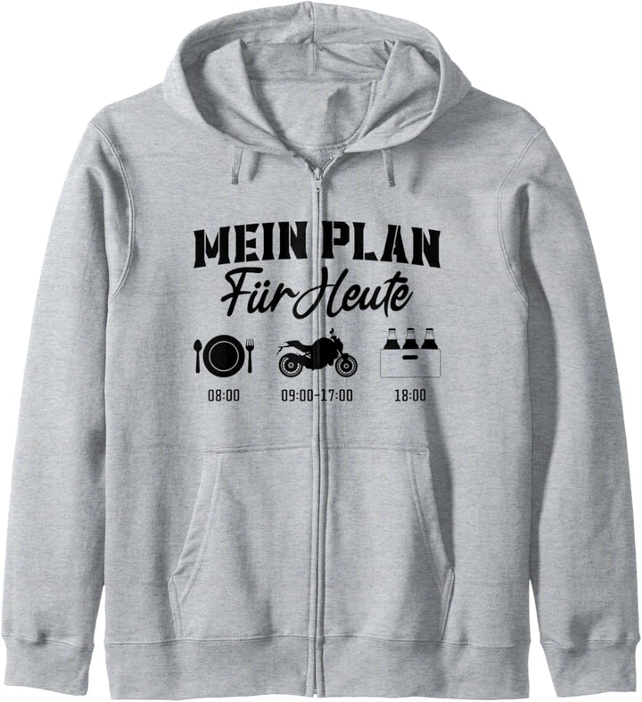 Motorradfahrer Geschenk für Männer Motorrad Grafik Sprüche G Kapuzenjacke