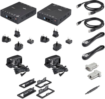 StarTech.com HDMI über IP Extender Kit - Video over IP Externeder mit Videowand unterstützung - HDMI