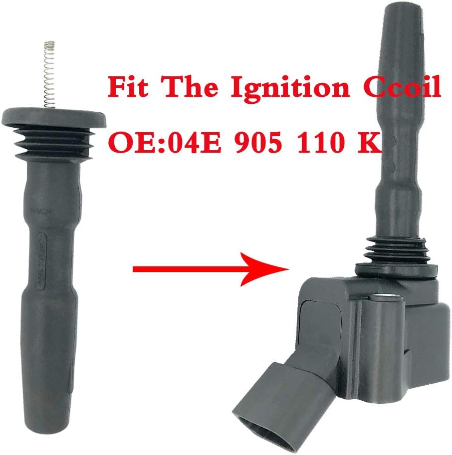 04E905199A Zündspule Gummistiefel für Polo Golf VI VII Jetta IV Beetle A1 A3 A4 A5 Q2 Q3 Leon Ibiza