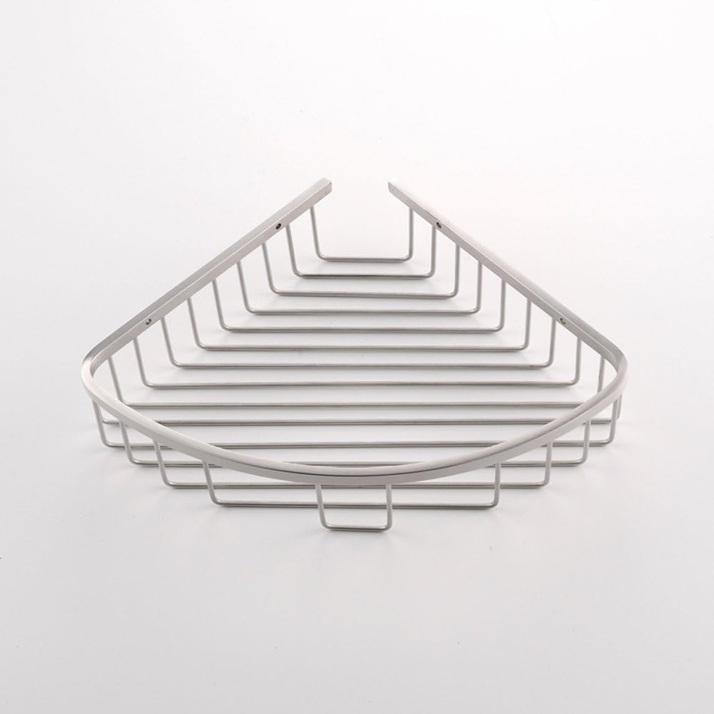 SUS304 Edelstahl Duschregal Duschkorb Bad Küche Organizer Eckablage Duschkorb