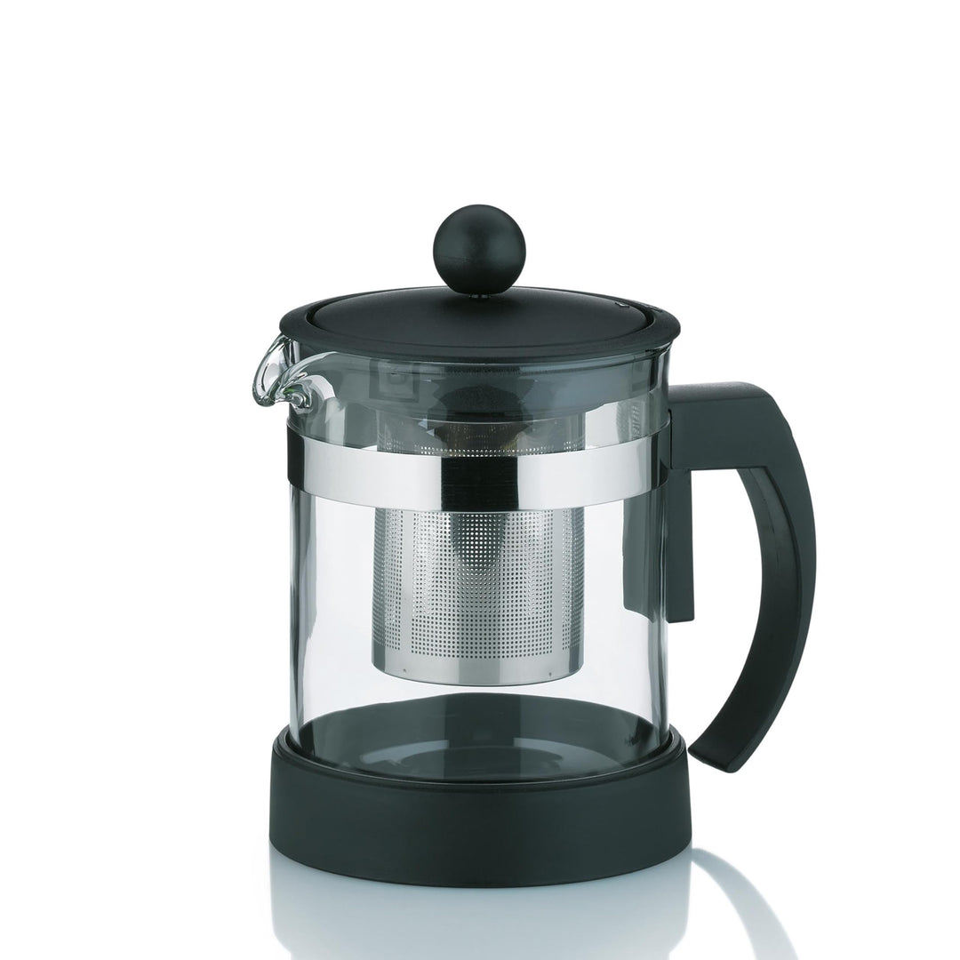 Kela 11457 Teekanne aus Glas mit Edelstahl-Siebeinsatz, 0.7 l, Auron 0,7 L Auron, 0,7 L Auron