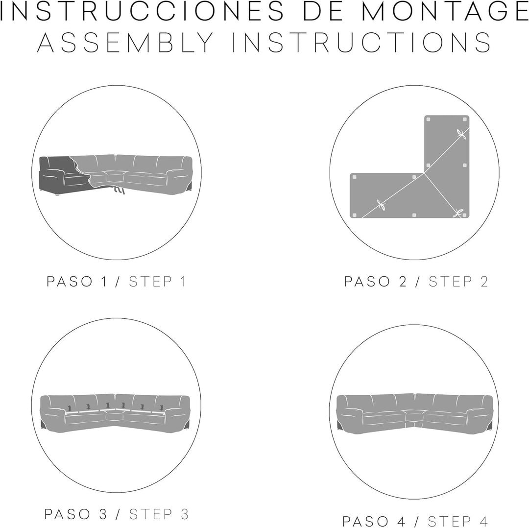 Milica Bezug für Ecksofa, aus anpassbarem Butan-Stoff, extra gross (bis zu 600 cm), Farbe 07 braun 0