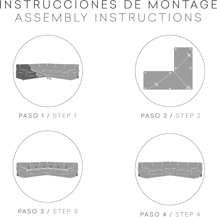 Milica Bezug für Ecksofa, aus anpassbarem Butan-Stoff, extra gross (bis zu 600 cm), Farbe 07 braun 0
