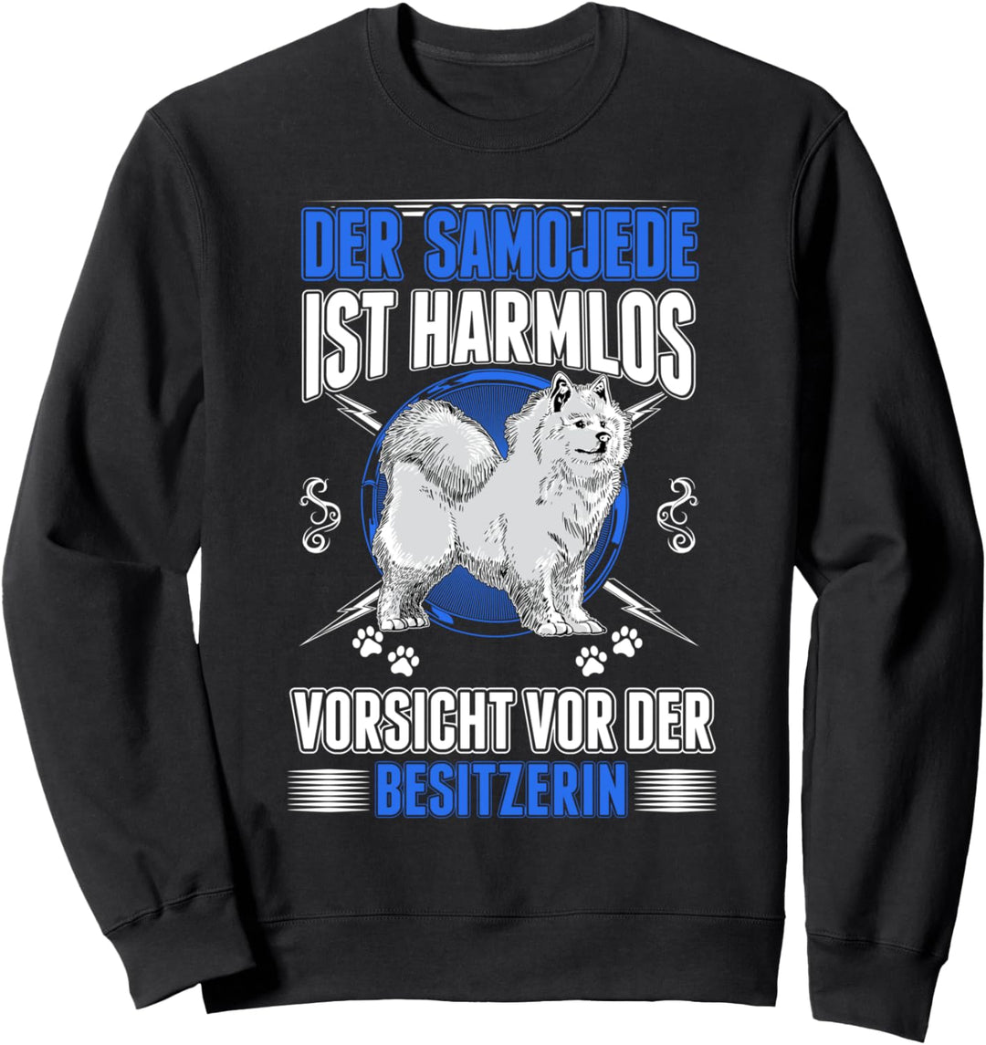 Samojeden Besitzerin Samoyed Samojede Sweatshirt