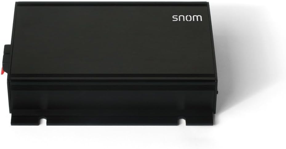 Snom PA1+ SIP-basiertes Durchsagesystem durch Erstellen eines Anrufs vom Telefon, 6,5-Watt-Class-D-V