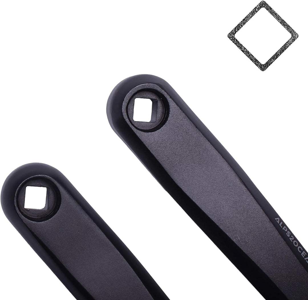 Alps2Ocean Universal-Fahrrad-Kurbelarme, 89 mm/102 mm/114 mm/127 mm/140 mm/152 mm/160 mm/165 mm/170