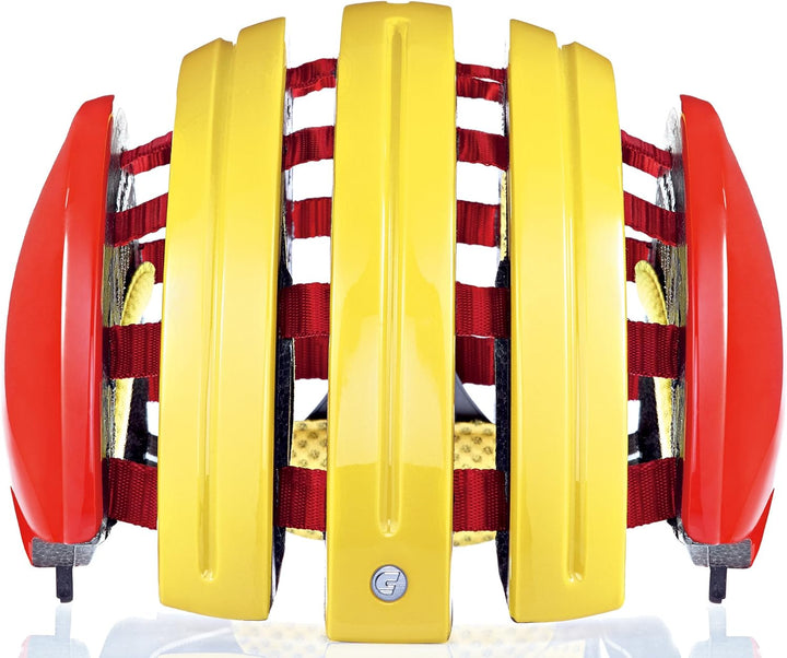 Carrera Radsport - Helm Foldab GTE L (56 - 61 cm) Spanish Flag, L (56 - 61 cm) Spanish Flag
