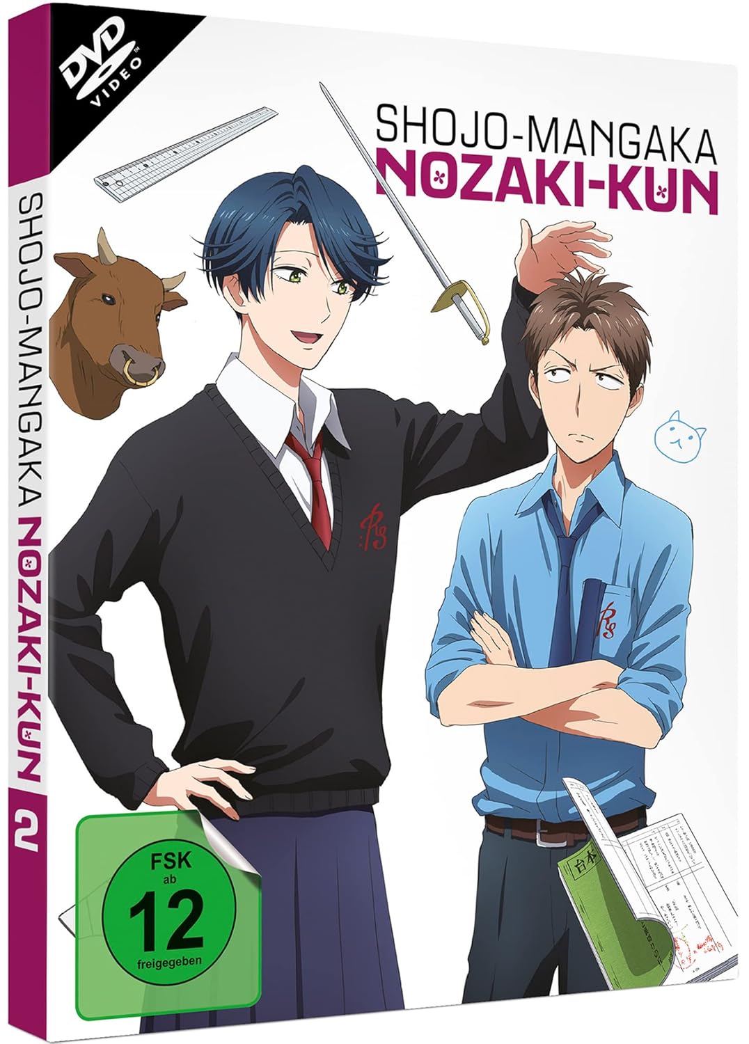 Shojo-Mangaka Nozaki-Kun Vol. 2 (Ep. 5-8) (DVD), DVD
