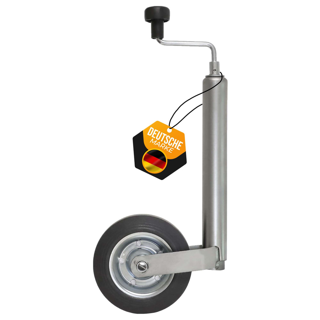 The Drive | Stützrad 150kg | für PKW Anhänger | Rohrdurchmesser Ø 48mm | mit Klemmhalter | Bugrad |