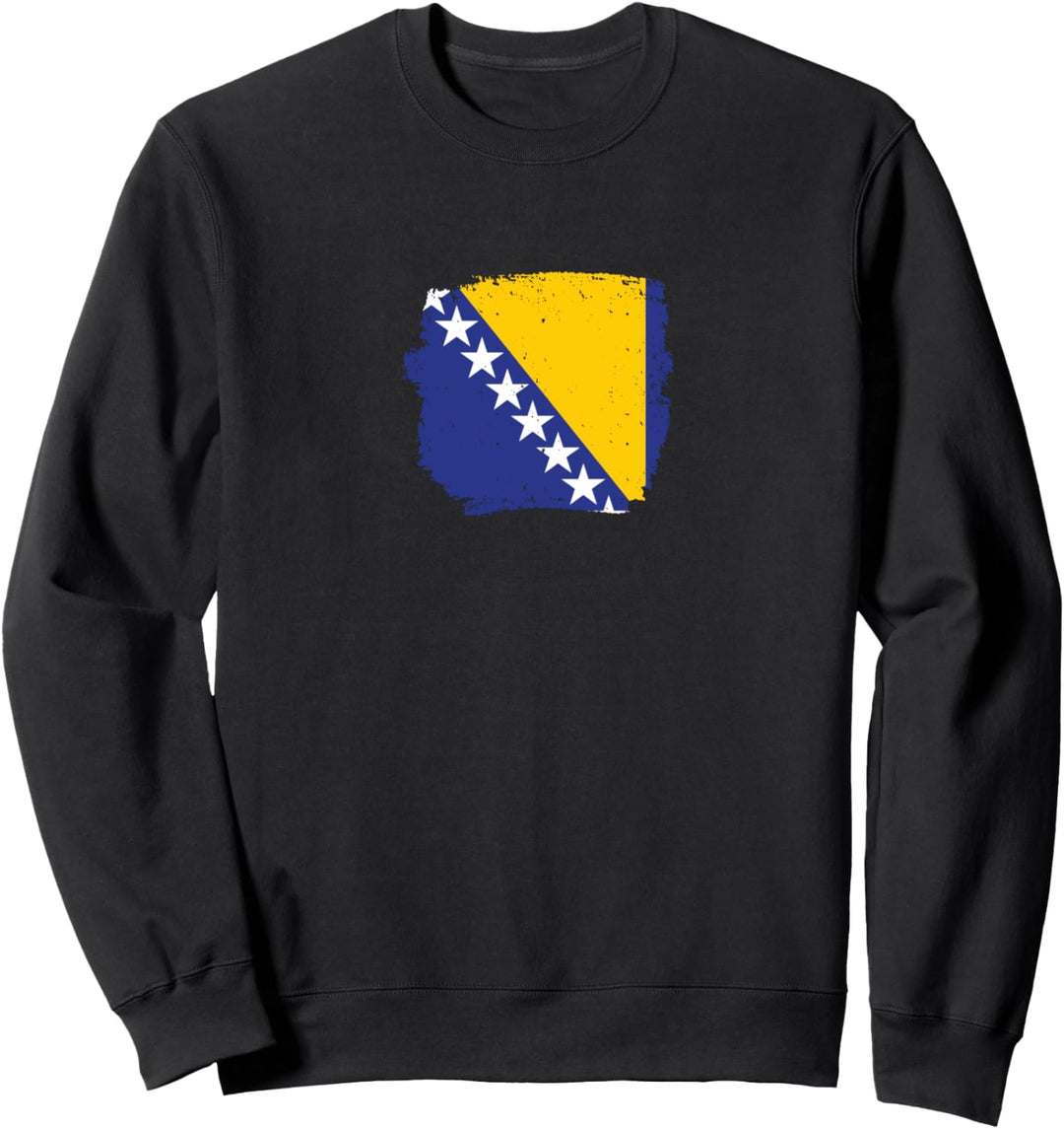 Bosnien Bosnische Flagge Stolzer Bosnier Sweatshirt