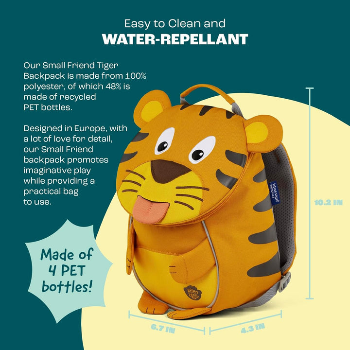 Affenzahn Kinderrucksack Kleiner Freund | Ergonomischer Kindergarten-Rucksack für Kinder von 1 bis 3