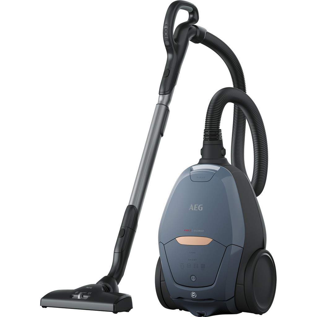 AEG VX82-1-5DB Staubsauger mit Beutel / XL-Softräder / 600 Watt / Zusatzdüsen und Staubbeutel / für