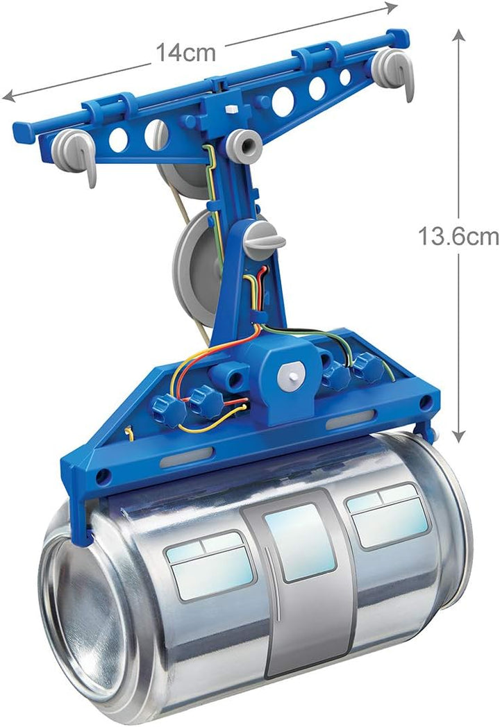 4M Tin Can Cable Car 1 Mehrfarbig, 1 Mehrfarbig