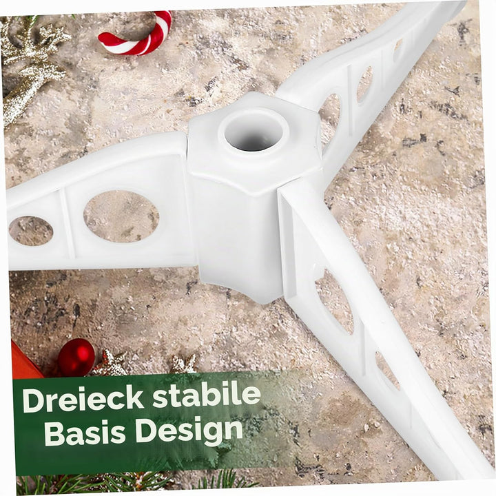 Abaodam Satz Baumfüsse 15 cm Abnehmbarer Weihnachtsbaumständer Haushalts-Weihnachtsbaumständer Weihn