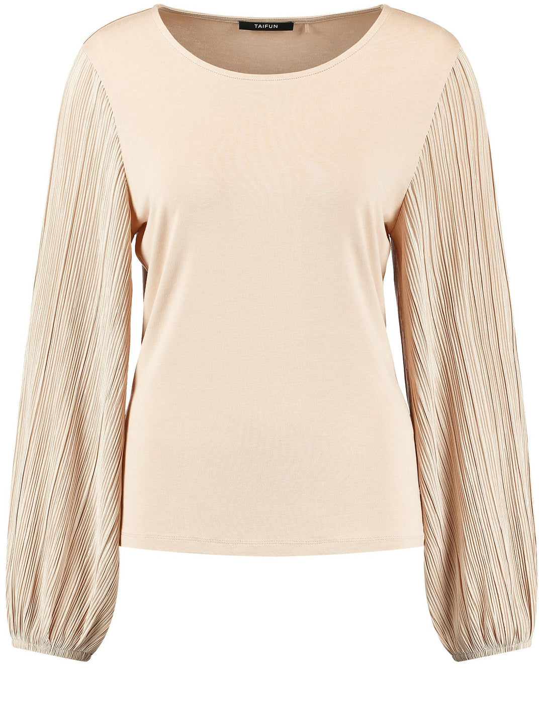 Taifun Damen 471417-16319 T-Shirt 40 Light Sand, 40 Light Sand