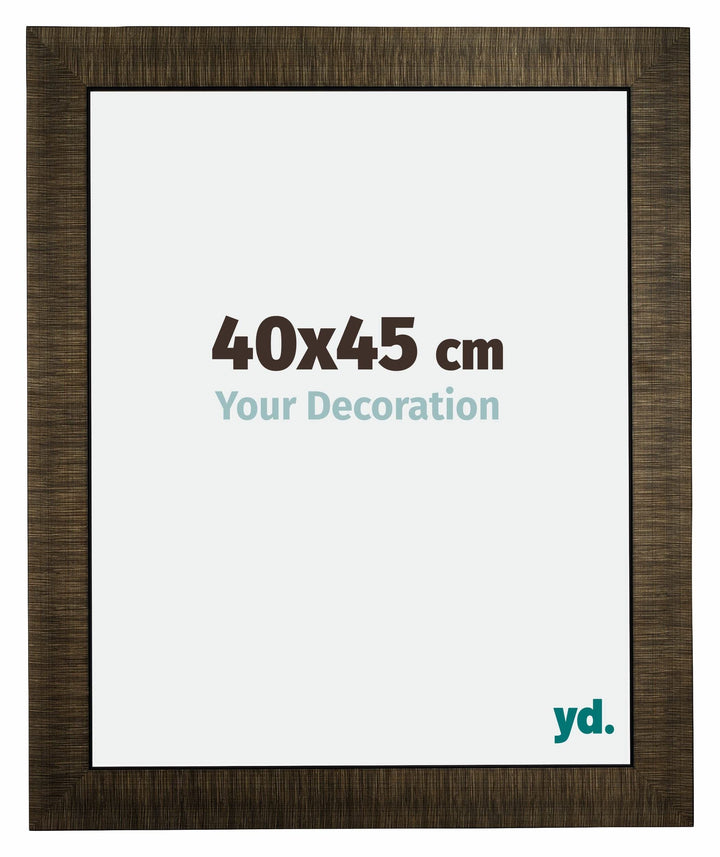 yd. Your Decoration - Bilderrahmen 40x45 cm - Bilderrahmen aus Holz mit Acrylglas - Antireflex - Aus