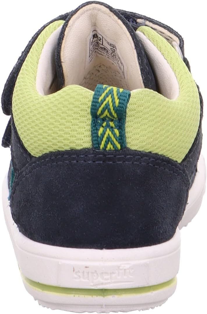 Superfit Mädchen Moppy Sneaker 19 EU Blau Hellgrün 8020, 19 EU Blau Hellgrün 8020