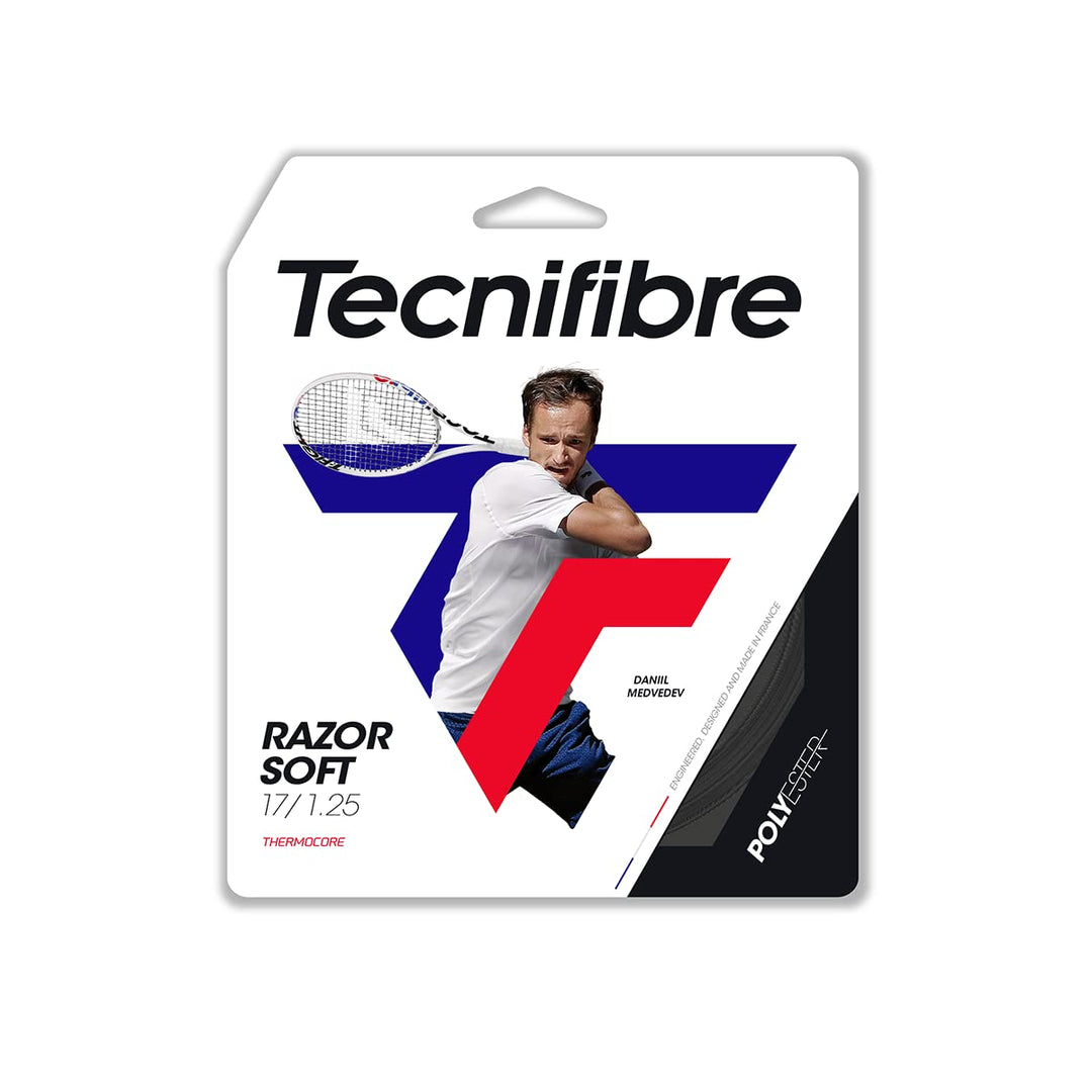 Tecnifibre - Tennissaite 1.25mm / 200m Carbon, 1.25mm / 200m Carbon