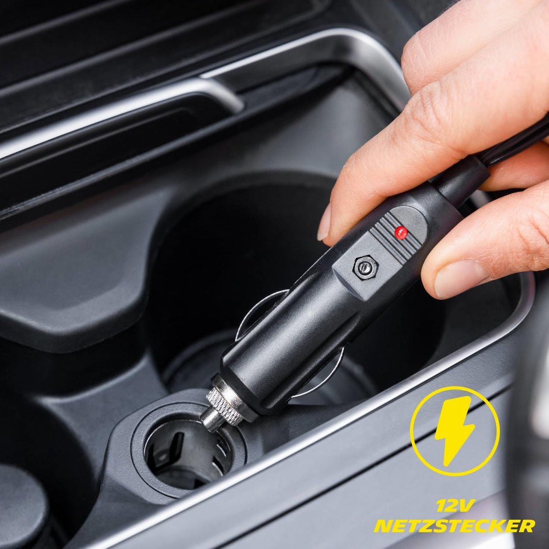 MICHELIN 62003 Luftkompressor 12v fürs Auto | Programmierbar und Digital | Reifendruck Luft Kompress