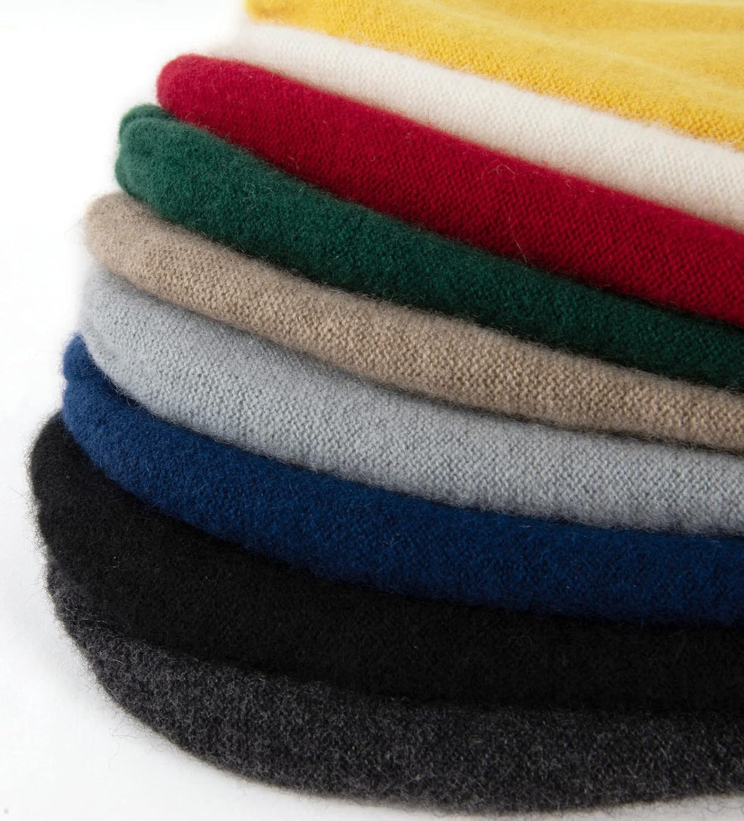 Villand 100% Kaschmir Mütze für Damen und Herren mit Geschenkbox, doppellagige Kaschmir Strickmütze,