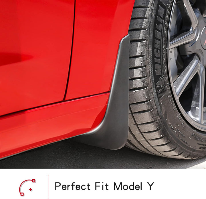 Schmutzfänger für Tesla Model Y, Spritzschutz, kein Bohren, Tesla Model Y Zubehör 2020–2023, Model Y