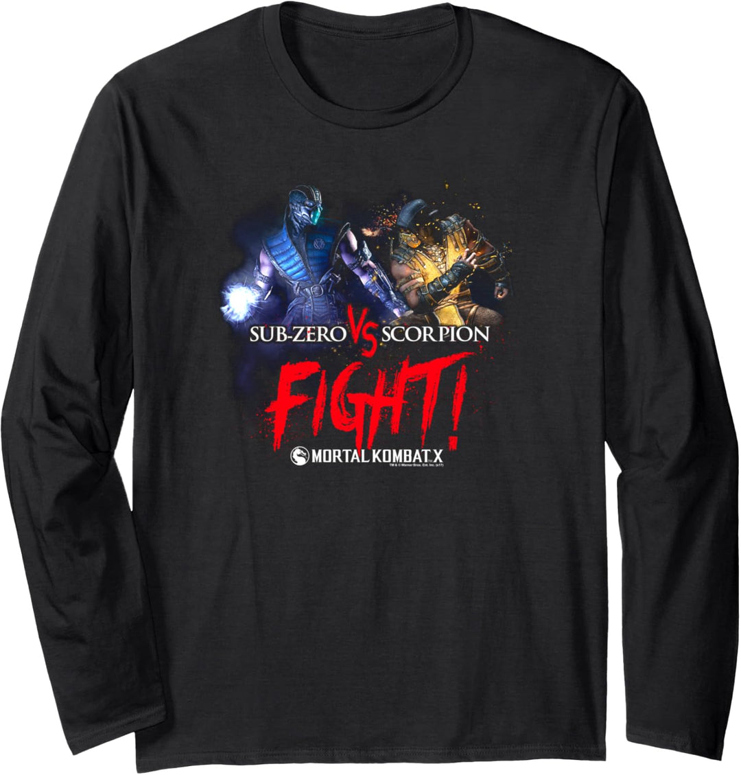 Mortal Kombat X Fight Langarmshirt