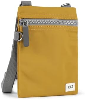 Roka London Chelsea Sling Pocket Bag Nylon Extra Small XS Corn, XS Corn