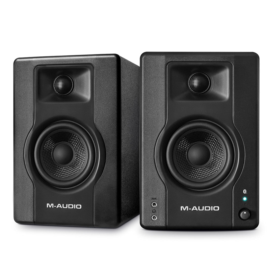 M-Audio BX4BT 4,5" Studio-Monitore mit Bluetooth High-Definition Monitor Lautsprecher Boxen für Reco