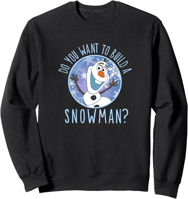 Disney Frozen Olaf Do You Want To Build A Snowman Sweatshirt