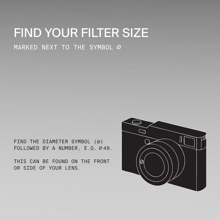 Gobe 40.5 mm Graufilter ND64 (6 Stop) ND Filter (2Peak) Black 40.5mm, 40.5mm