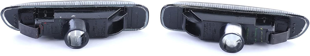 Klarglas Seitenblinker Schwarz Smoke Paar passend für 3er BMW E46 1998-2003