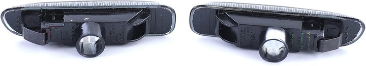 Klarglas Seitenblinker Schwarz Smoke Paar passend für 3er BMW E46 1998-2003