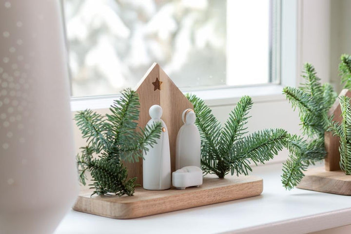 Räder Weihnachtslandschaft Krippe