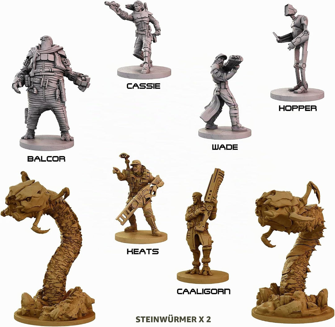 Core Space First Born - Sci-Fi Miniaturen Brettspiel Cyberpunk 28 mm Science Fiction Figuren für 40.