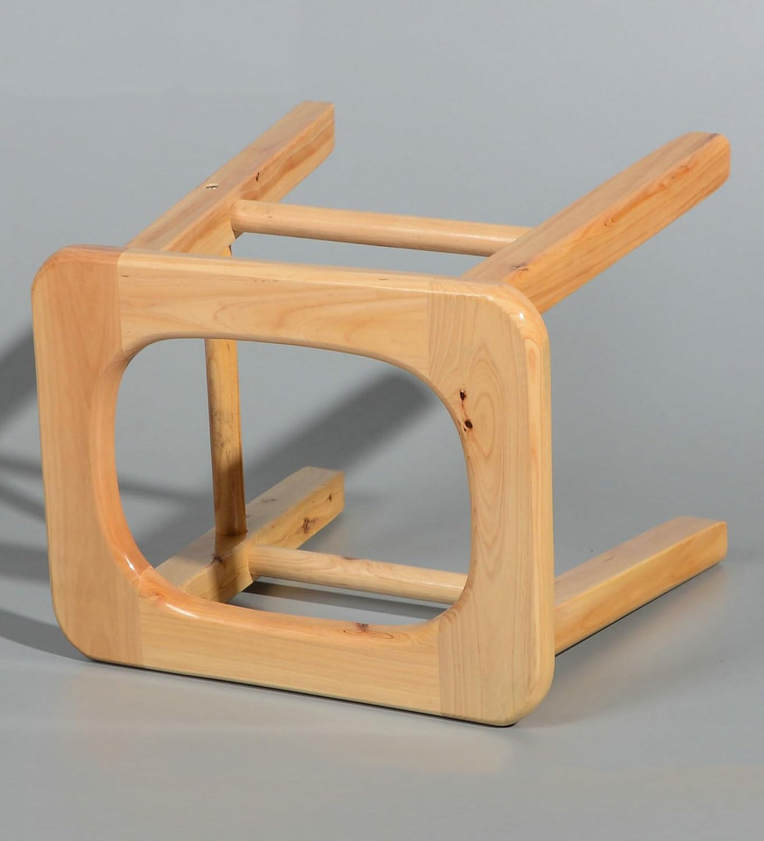 Holzdampfsitz mit vier Beinen,Dreidimensionale Toilette,Holz Yoni Dämpfen Sitz,Dampfstuhl V Dampf be