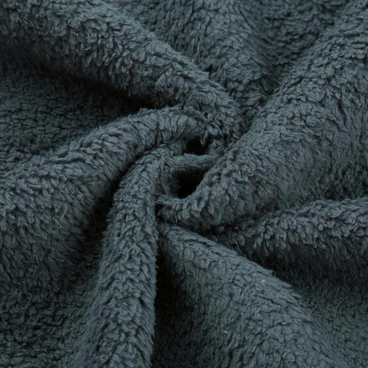 KUDORO Strickjacke Herren Cardigan Lang Trachtenjacke Kapuze mit Kapuze Gestrickt Pullover Hoodie Wi