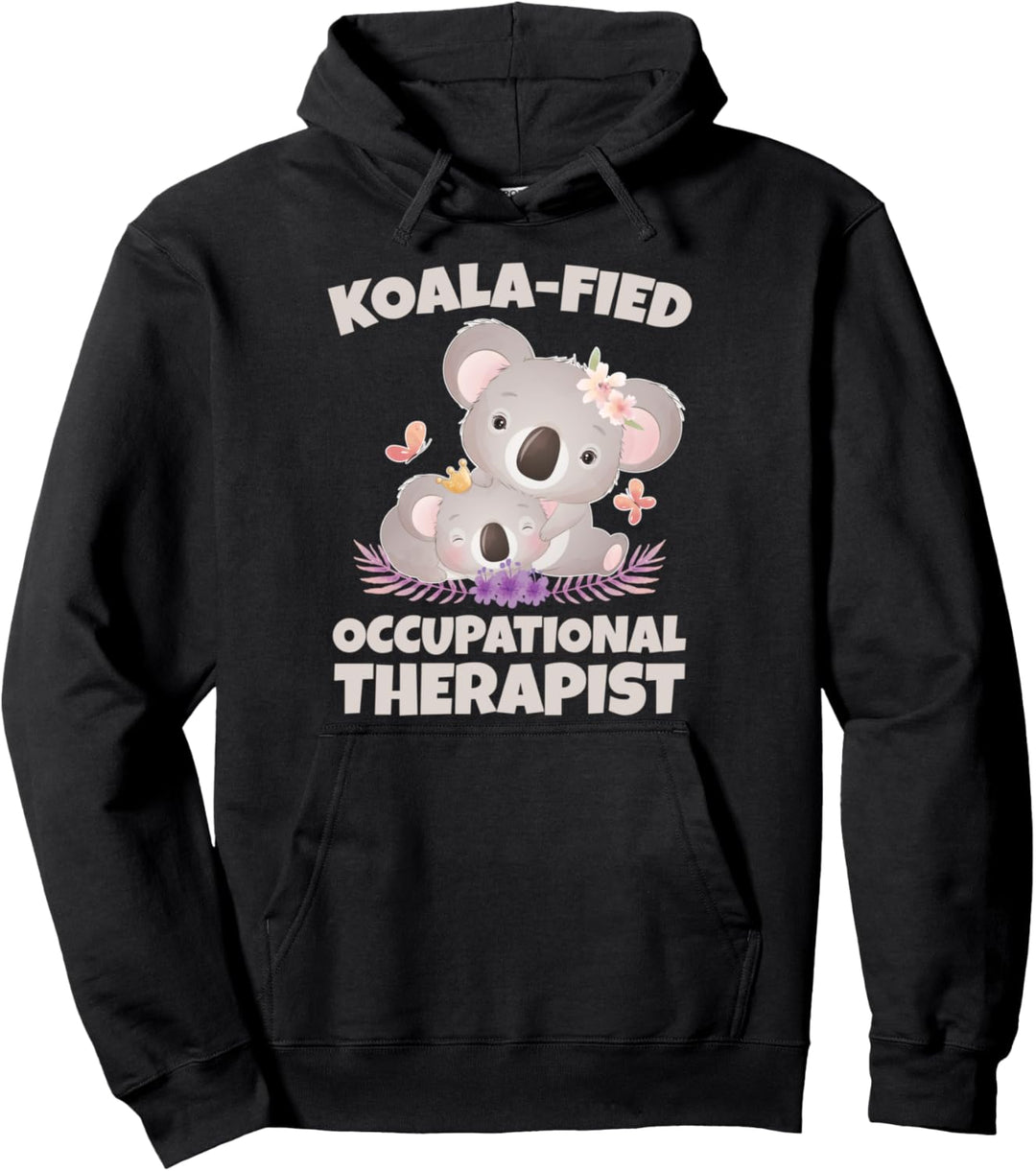 Australien Tier Ergotherapeut Koala Praxis Ergotherapie Pullover Hoodie