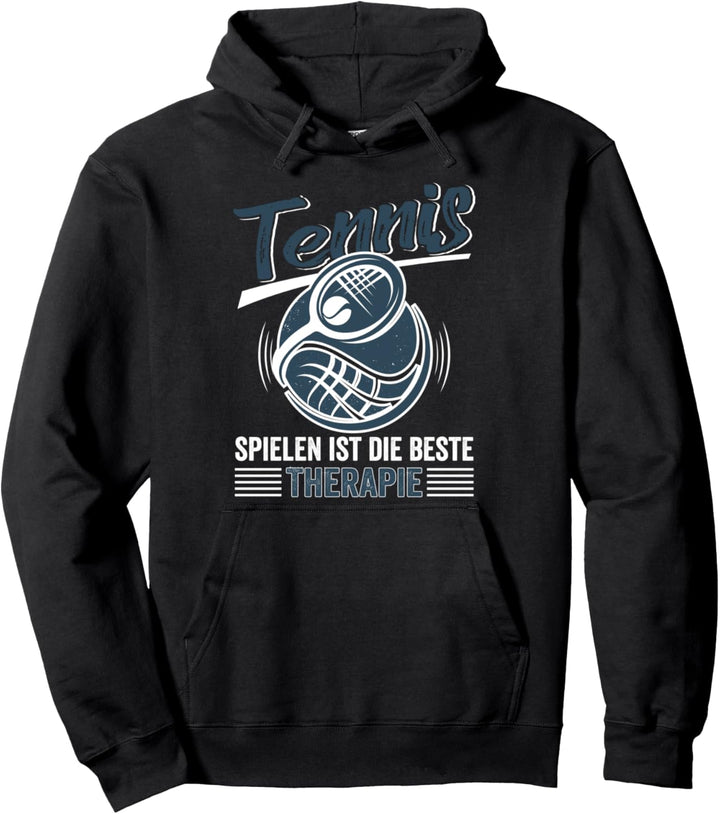 Witziges Tennisspieler für Tennis Training für Sportler Pullover Hoodie