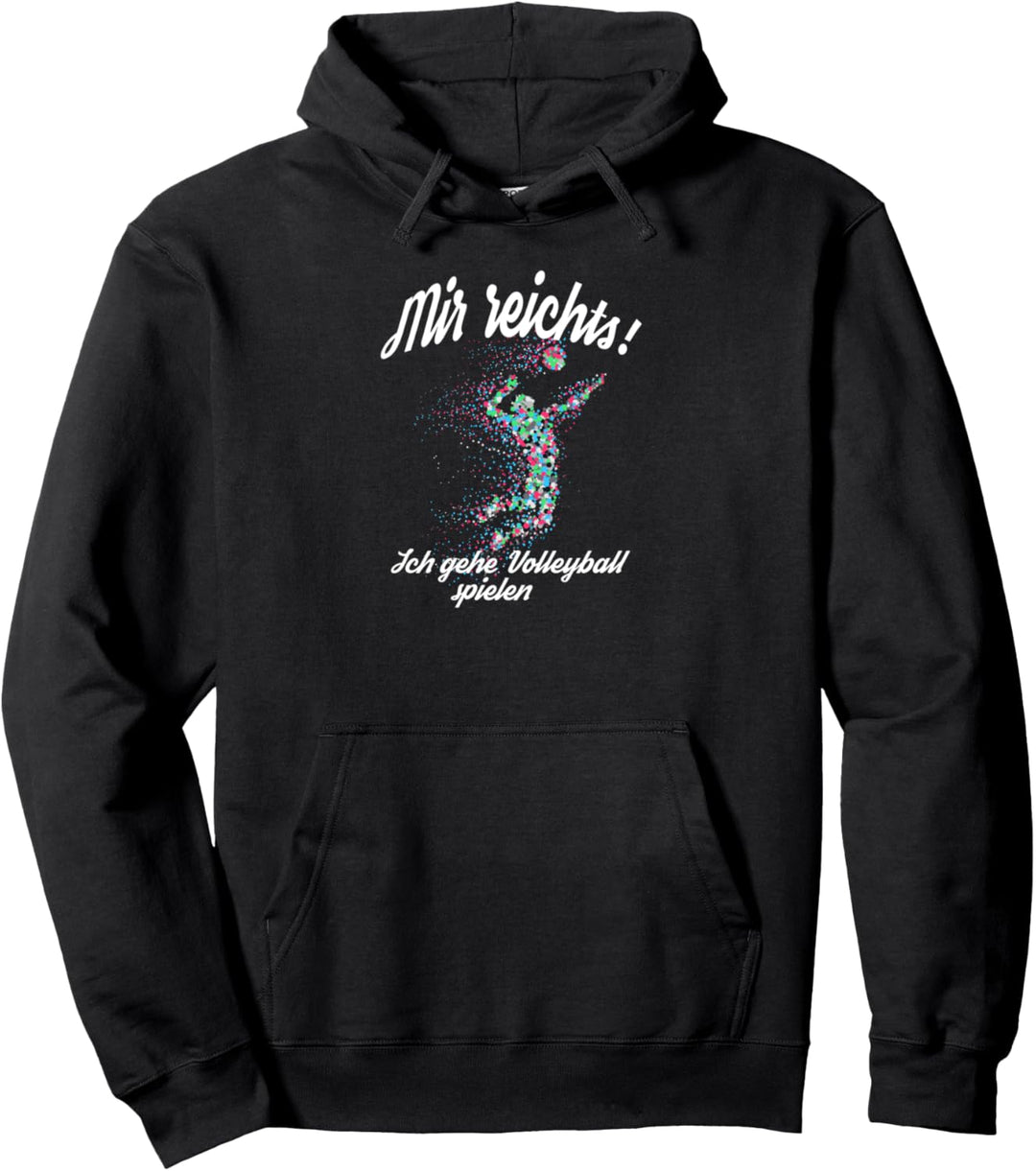 Ich geh Volleyball spielen! - Volley Beach-Volleyball Pullover Hoodie