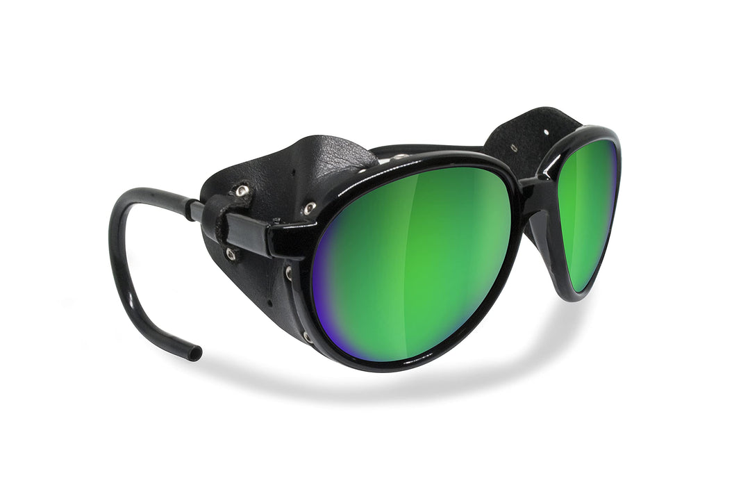 BERTONI Polarisierte Bergbrille Gletscherbrille Bergsteigerbrille Skibrille Trekking mod. Cortina So