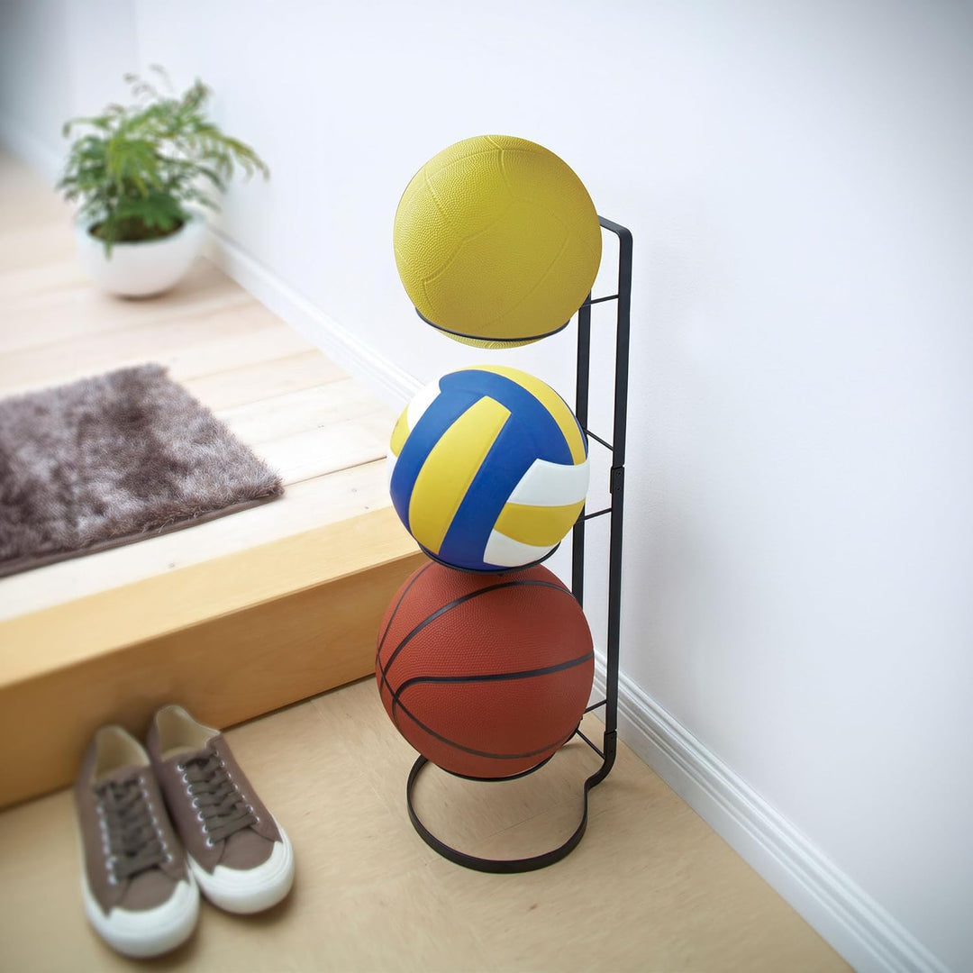 Ball stand - black