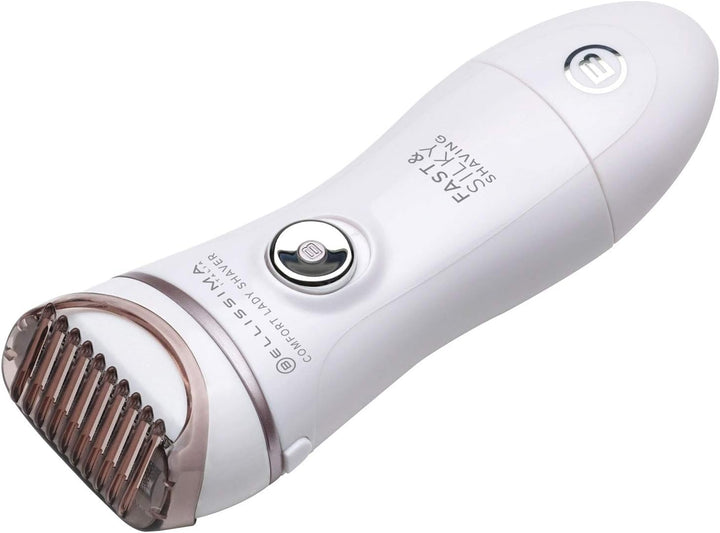 Imetec Bellissima Comfort Lady Shaver, Elektrorasierer für Damen, Wet&Dry, abgerundete schwenkbare K