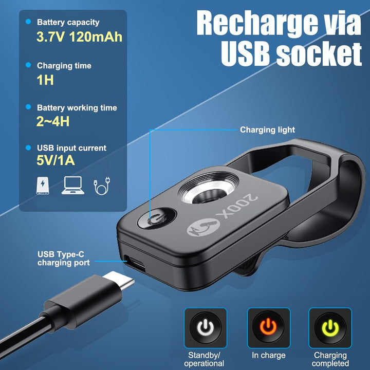 OBEST Handy Mikroskop, 200X Mini-Mikroskop für Smartphone-Kamera, Taschenmikroskop mit CPL Linse und