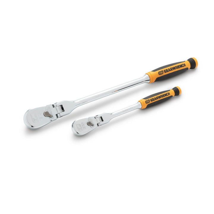 GearWrench 81204P Cushion Grip Flex Handle Ratsche 2 x flexibler Kopfkissengriff, 2 x flexibler Kopf