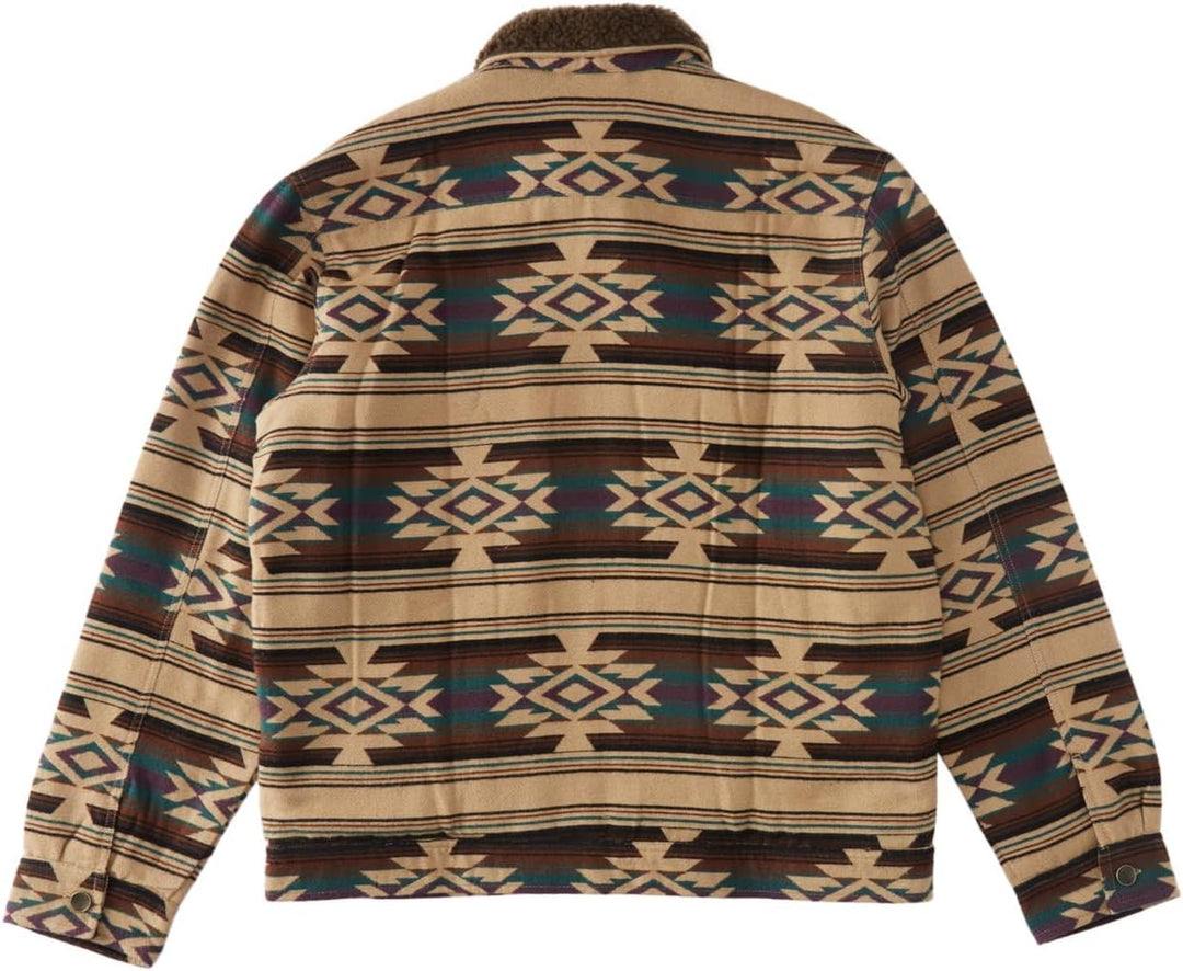 Billabong Herren Barlow Sherpa Windbreaker M Kiesfarben, M Kiesfarben