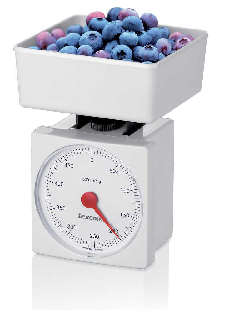Tescoma T634520 Accura Küchenwaage 0,5 kg, Weiss 500g, 500g