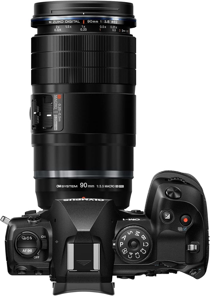 M.Zuiko Digital ED 90mm F3.5 Makro IS PRO Tele-Makro-Objektiv, wasserfestes Micro-Four-Thirds-Objekt