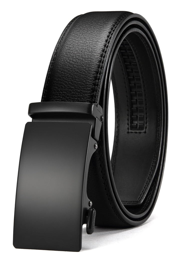 CHAOREN Automatik Gürtel Herren, Ledergürtel Herren, 35 mm Breit, Kürzbar | Präzise Anpassung für pe