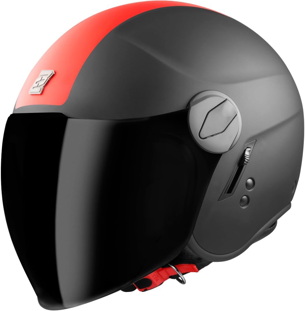 Bogotto V595-1 Next Jethelm (Red,XS) XS Rot, XS Rot